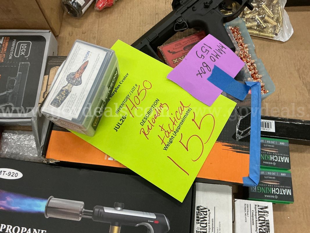 Firearm Parts & Accessories: "Reloading & Tactical Supplies" (JUL26-H050)