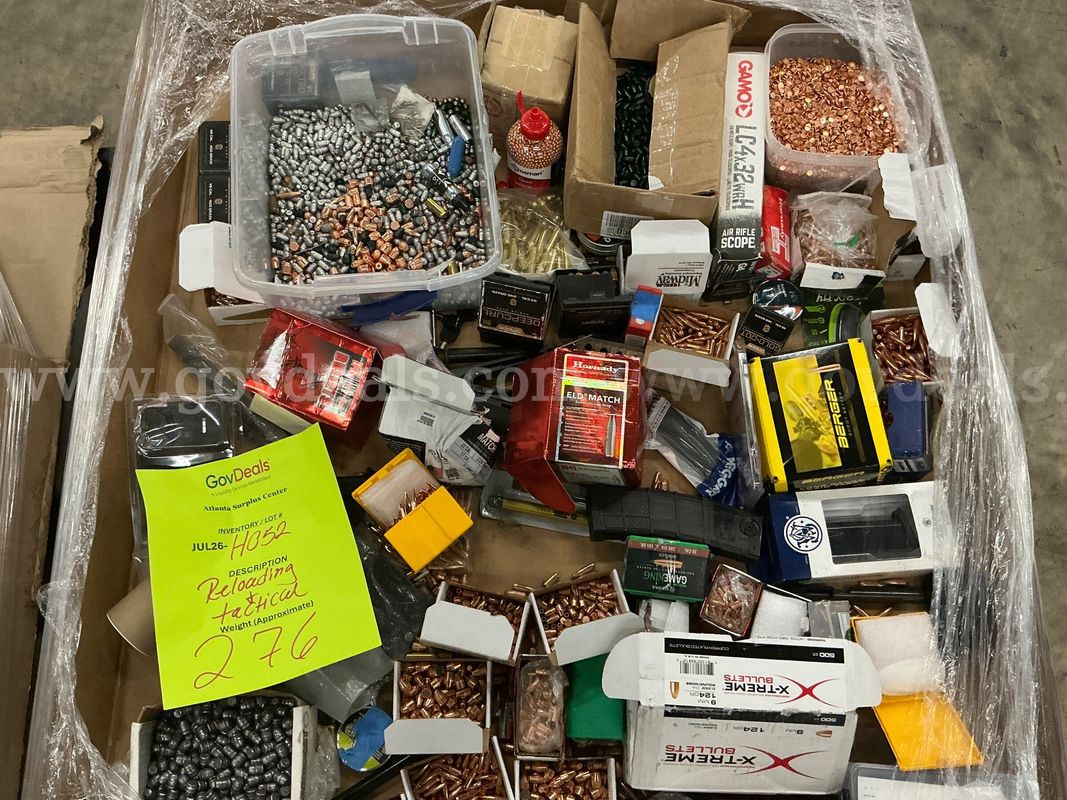 Firearm Parts & Accessories: "Reloading & Tactical Supplies" (JUL26-H052)