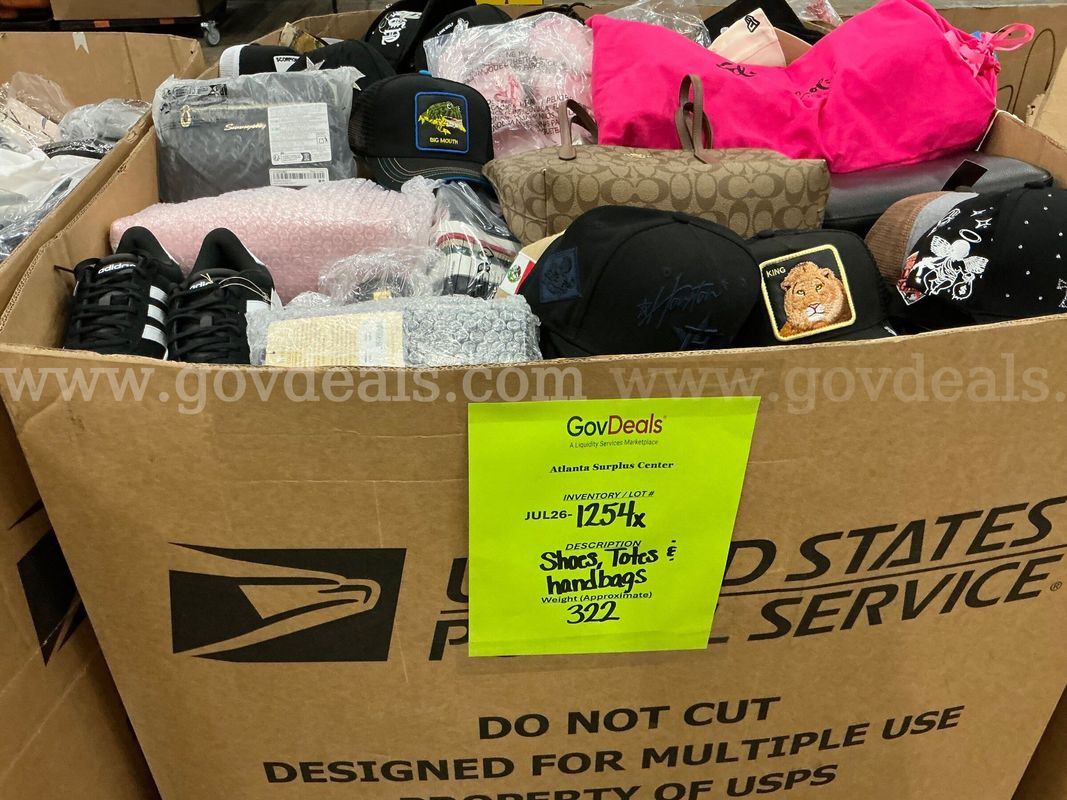 Apparel: Manually Sorted "Shoes, Handbags and Totes" (JUL26-1254X)