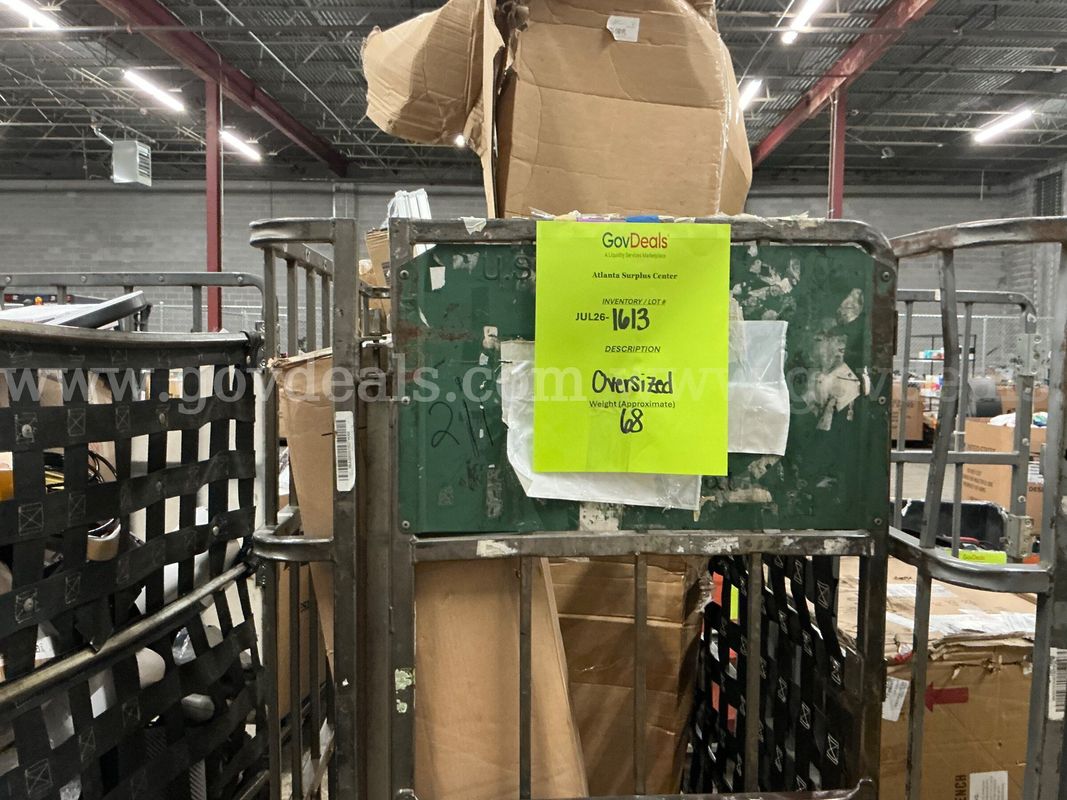 General Merchandise: "Large Items" (JUL26-1613)