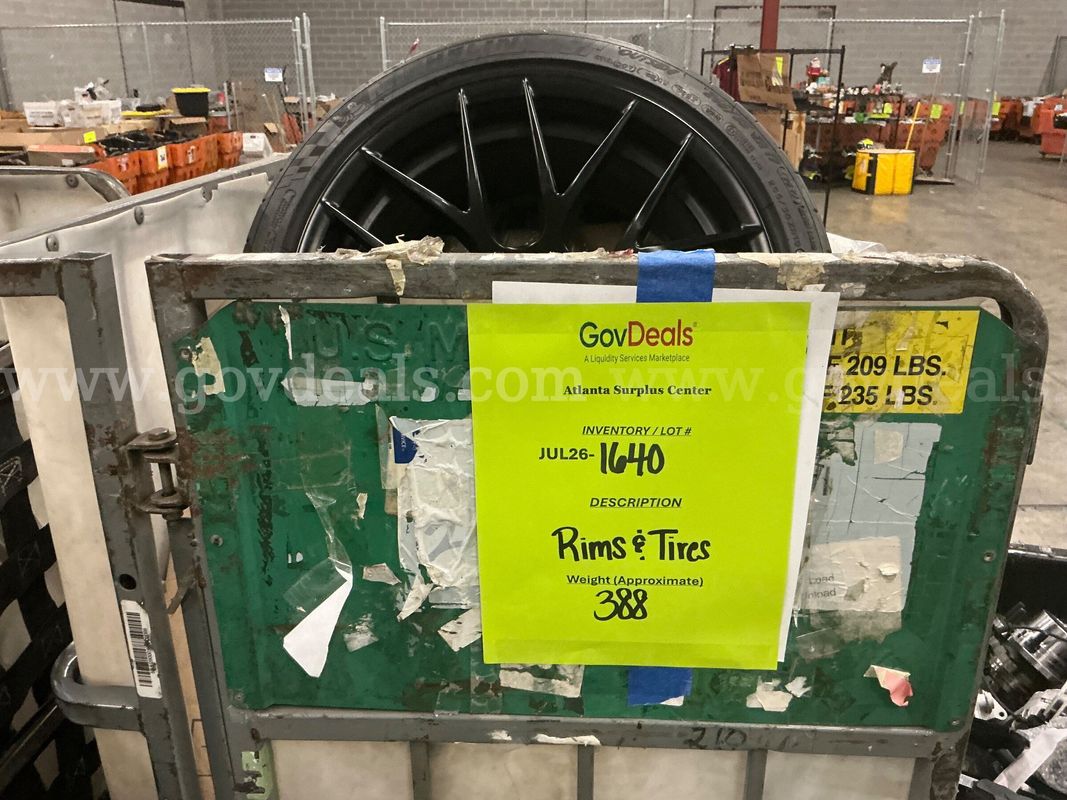 Hardware: "Tires and Rims" (JUL26-1640)