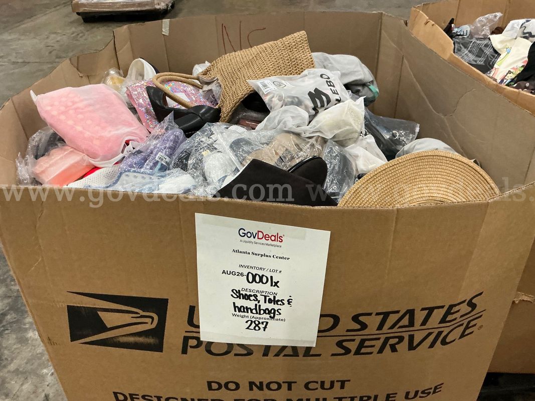 Apparel: Manually Sorted "Shoes, Handbags and Totes" (AUG26-0001X)