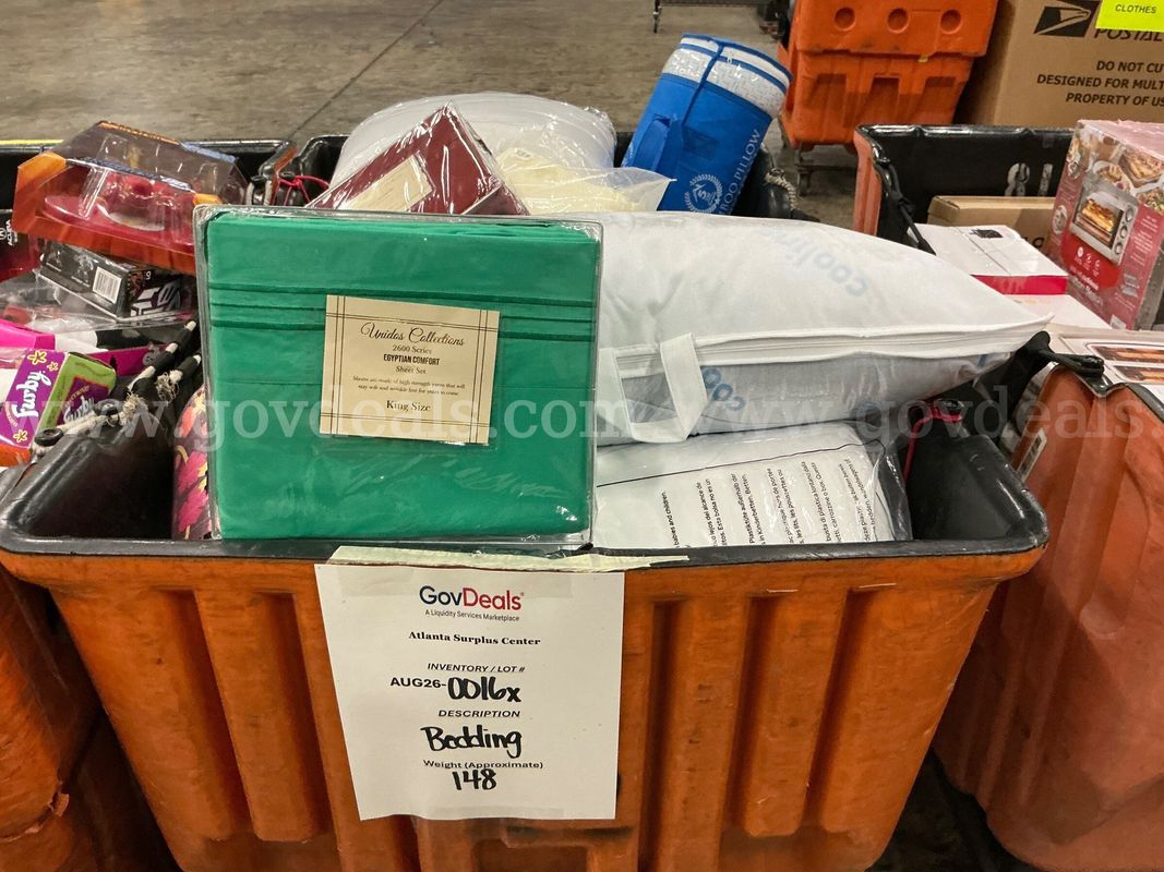 General Merchandise: “Bedding/Linens” (AUG26-0016X)