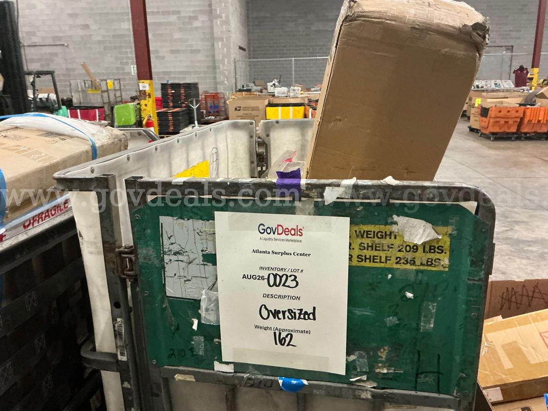 General Merchandise: "Large Items" (AUG26-0023)