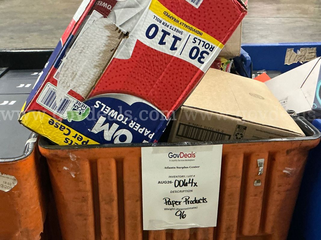 General Merchandise: "Household/Paper Products" (AUG26-0064X)