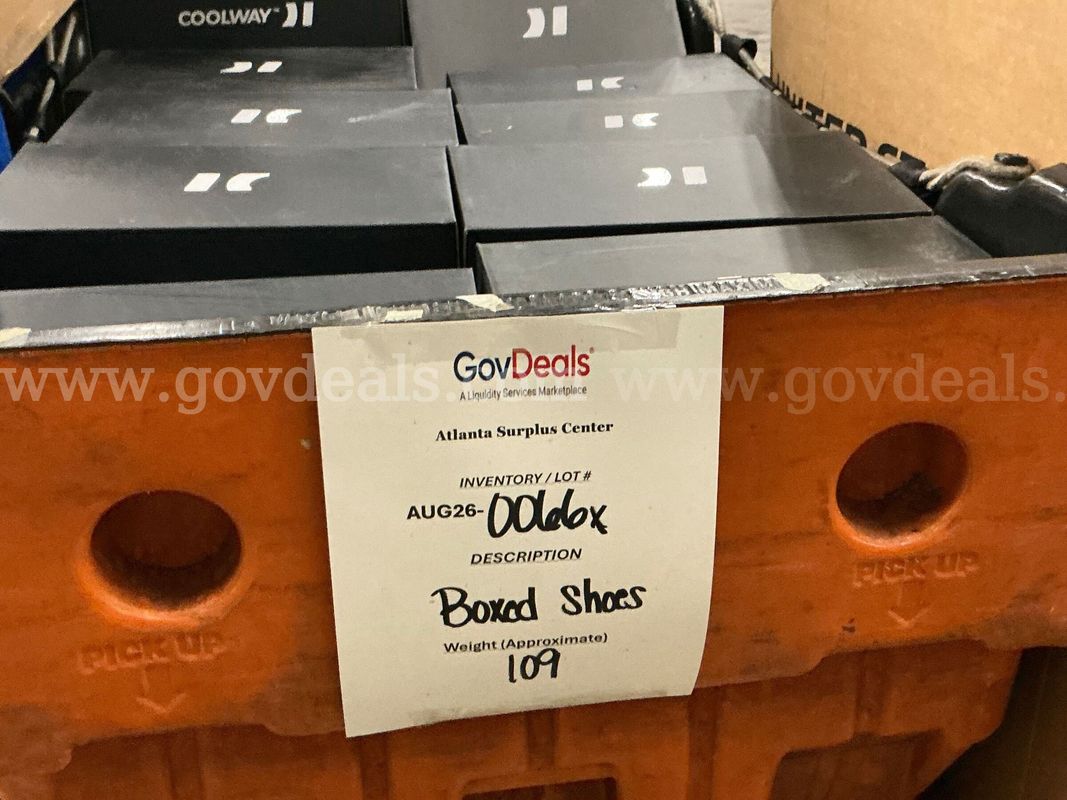 Apparel: "Boxed Shoes" (AUG26-0066X)