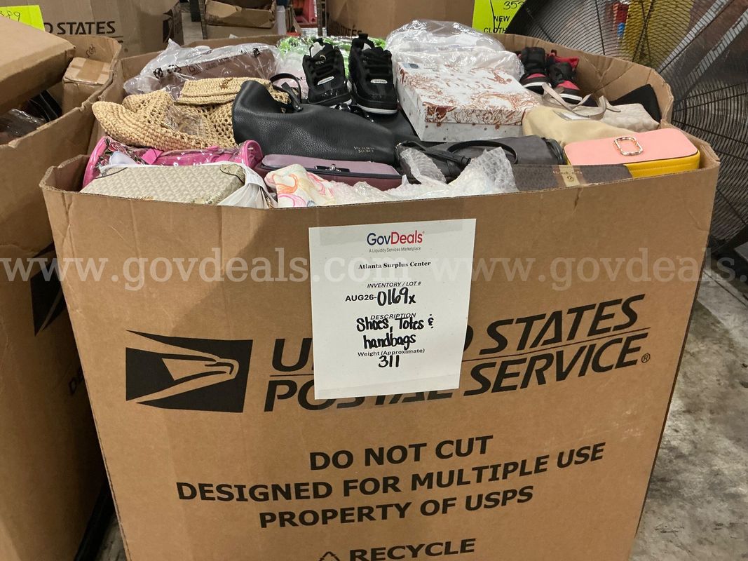 Apparel: Manually Sorted "Shoes, Handbags and Totes" (AUG26-0169X)