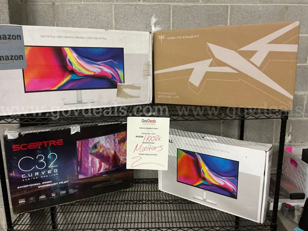 Electronics: Monitors" (AUG26-H008X)