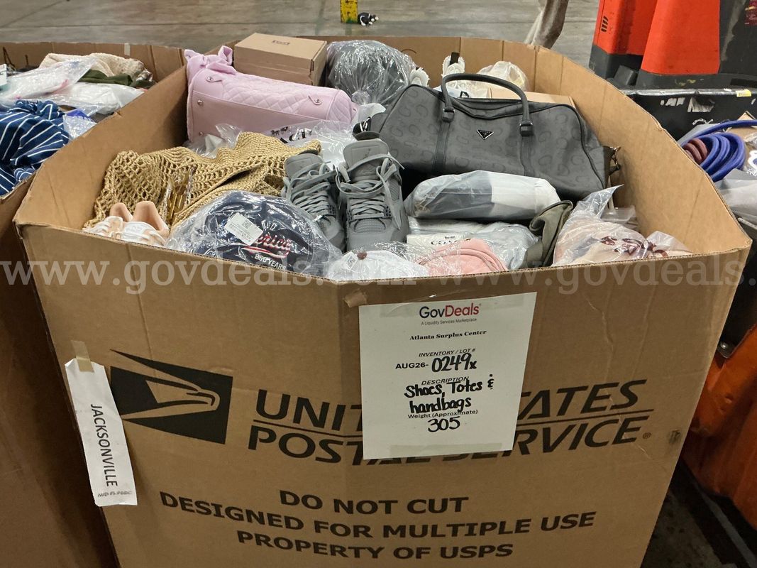Apparel: Manually Sorted "Shoes, Handbags and Totes" (AUG26-0249X)