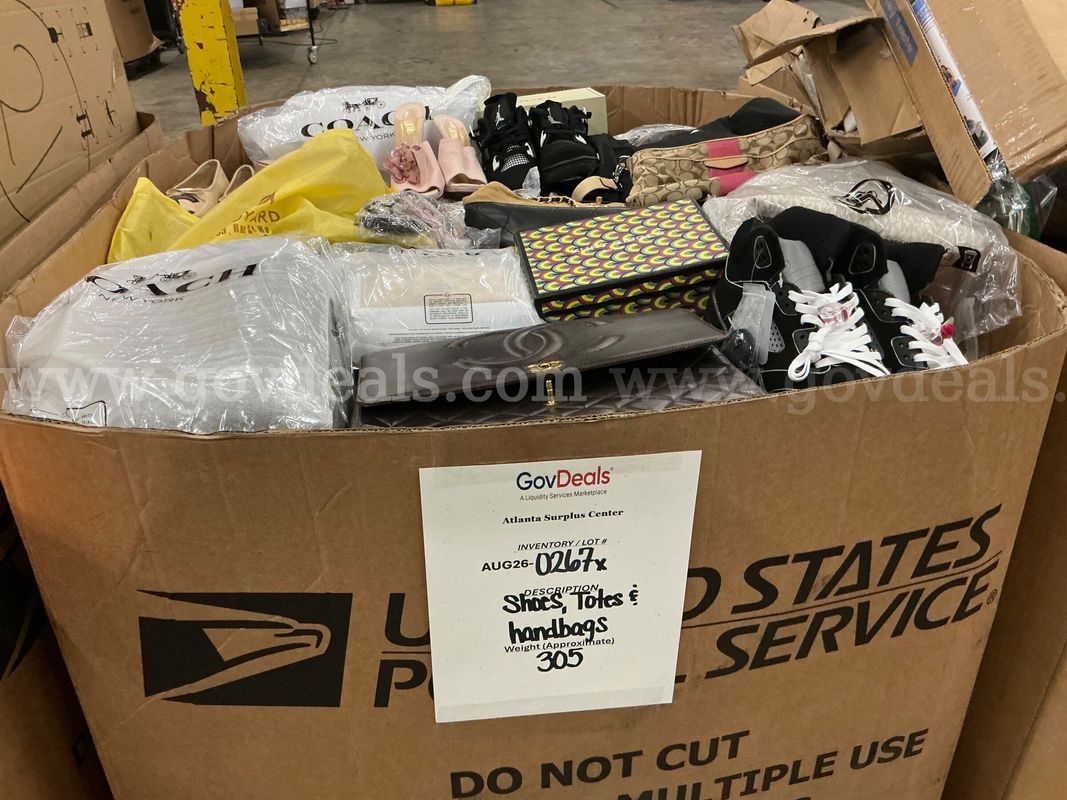 Apparel: Manually Sorted "Shoes, Handbags and Totes" (AUG26-0267X)