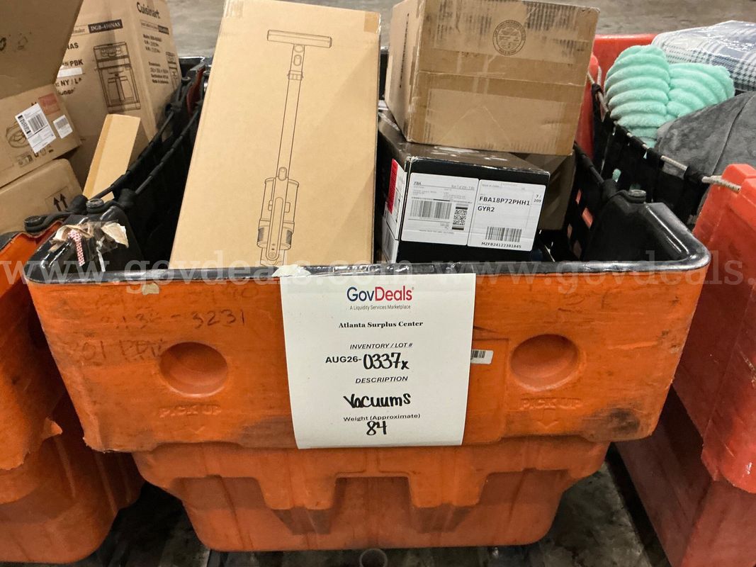 General Merchandise: Vacuum/Cleaning (AUG26-0337X)