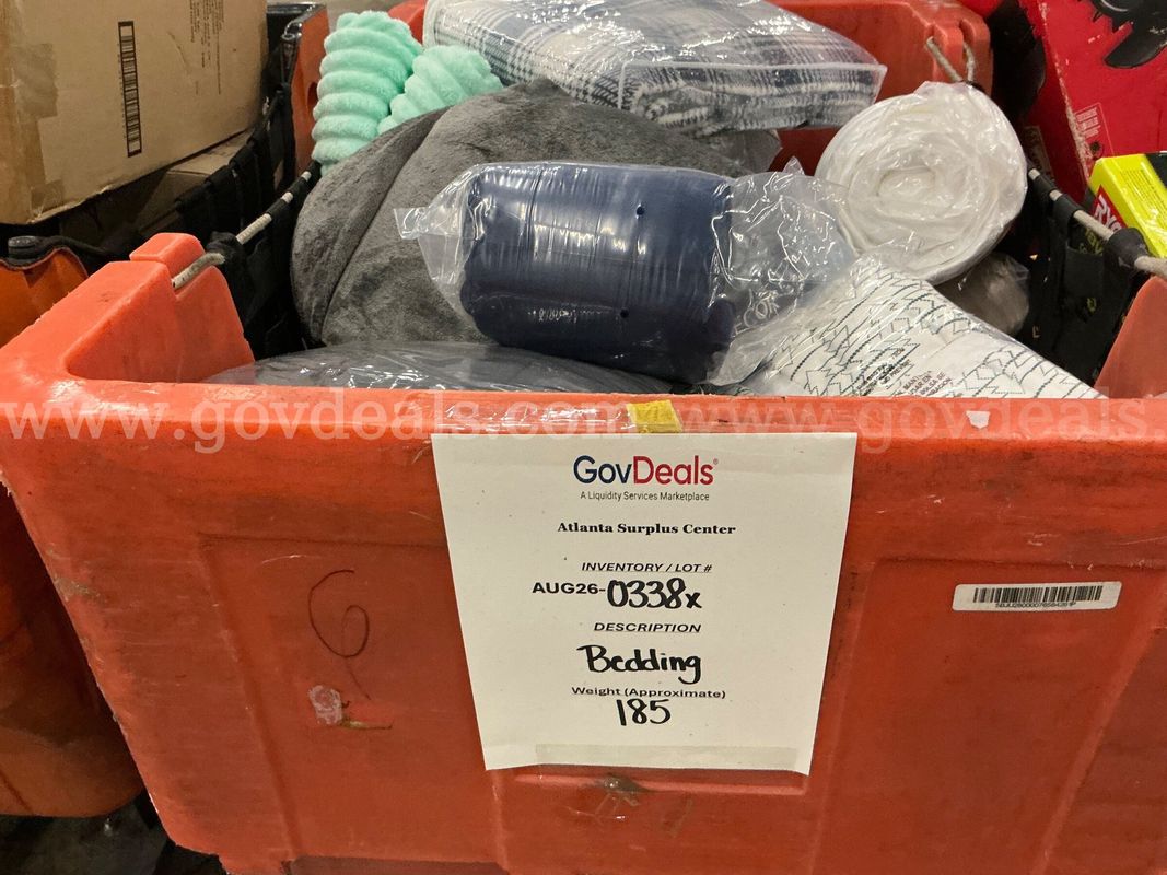 General Merchandise: “Bedding/Linens” (AUG26-0338X)