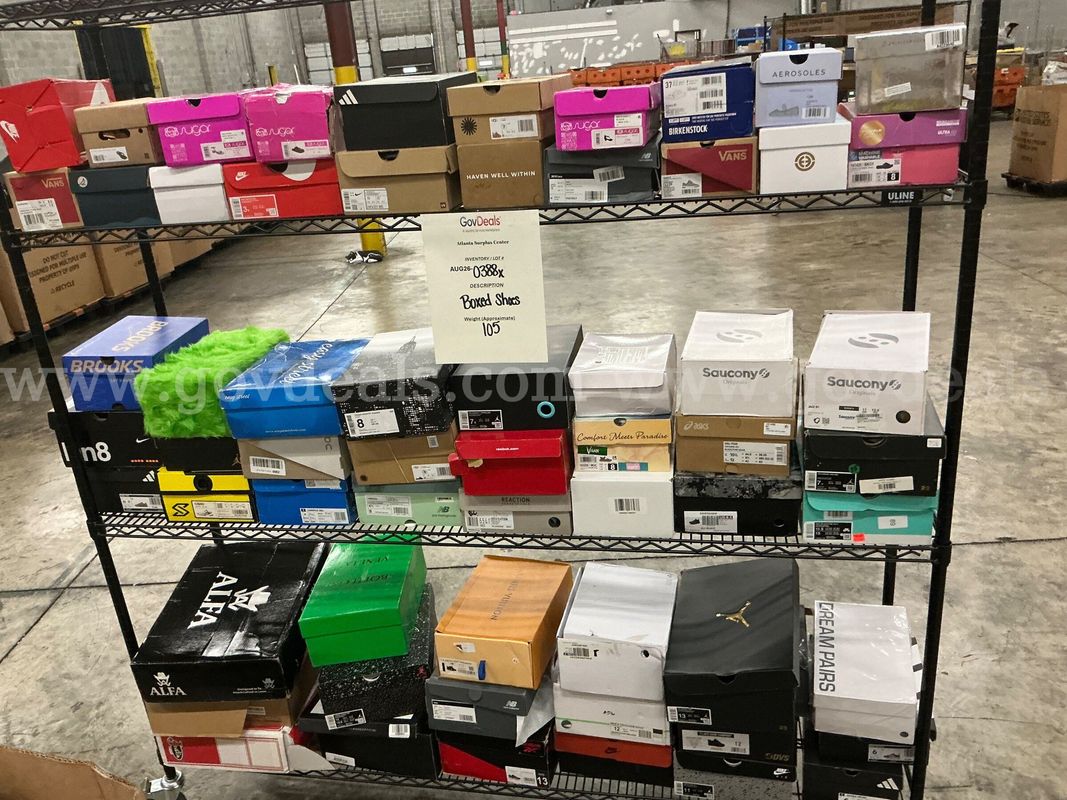 Apparel: "Boxed Shoes" (AUG26-0388X)