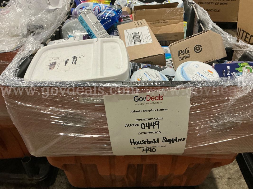 General Merchandise "Household Cleaning Products" / Auto Chemicals" (AUG26-0449)
