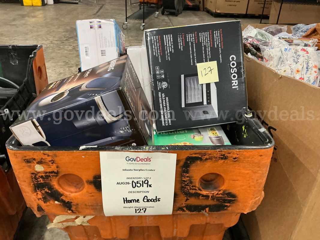 General Merchandise: "Home Goods" (AUG26-0519X)