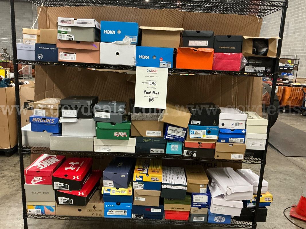 Apparel: "Boxed Shoes" (AUG26-0549X)