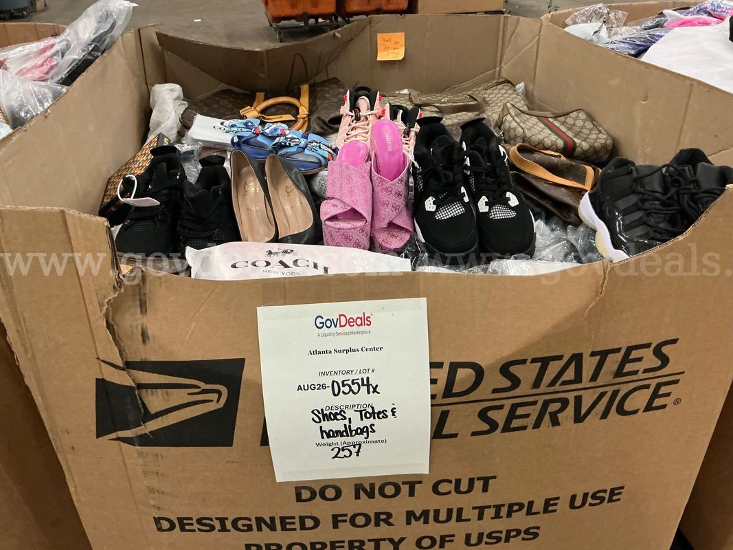 Apparel: Manually Sorted "Shoes, Handbags and Totes" (AUG26-0554X)
