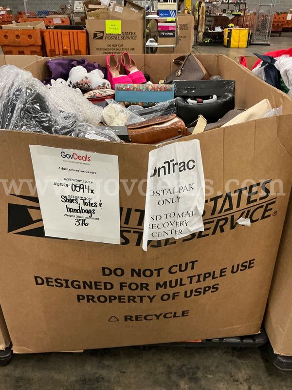 Apparel: Manually Sorted "Shoes, Handbags and Totes" (AUG26-0594X)