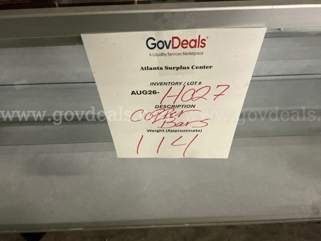 Collectibles: "Copper Bars" Assorted (AUG26-H027)