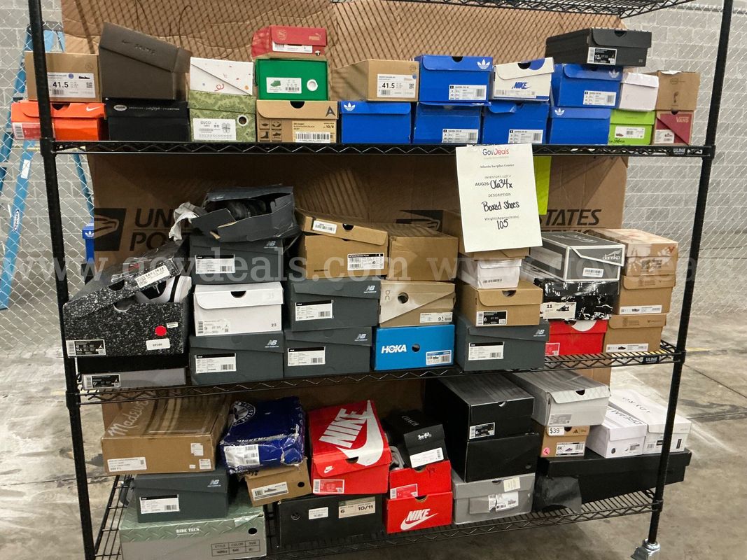 Apparel: "Boxed Shoes" (AUG26-0634X)