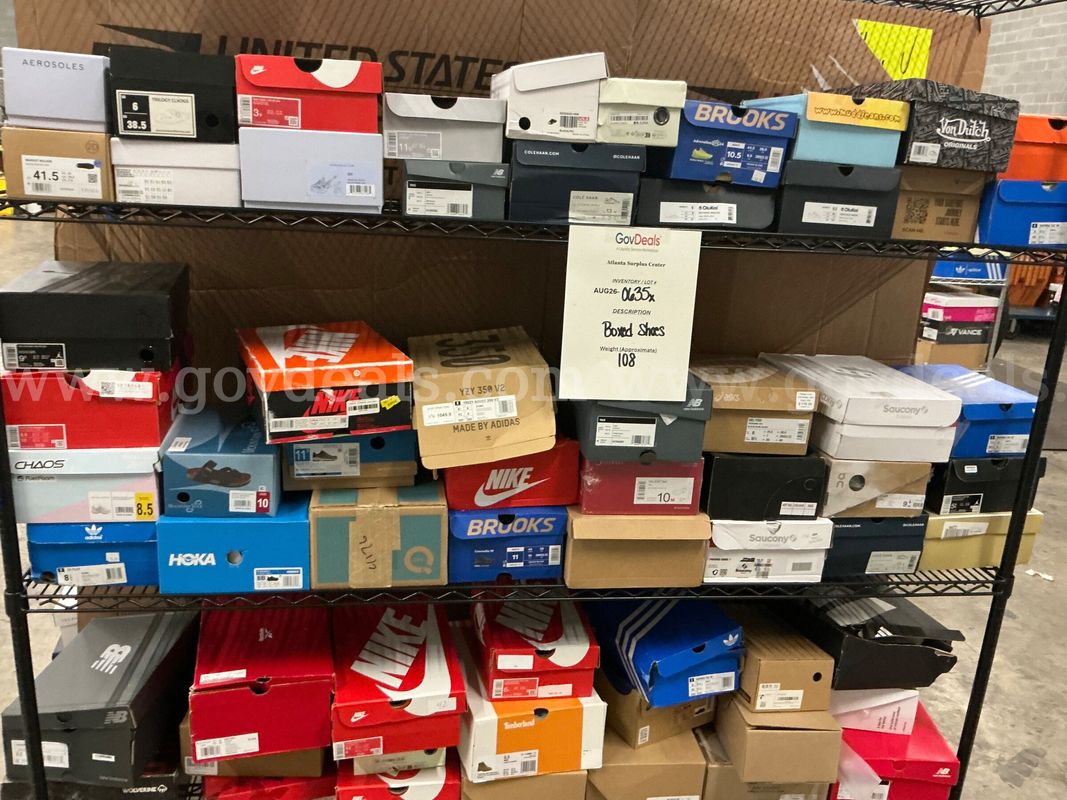 Apparel: "Boxed Shoes" (AUG26-0635X)