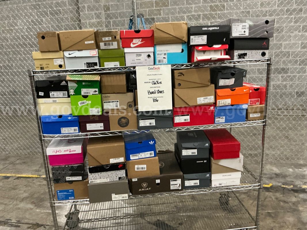 Apparel: "Boxed Shoes" (AUG26-0636X)