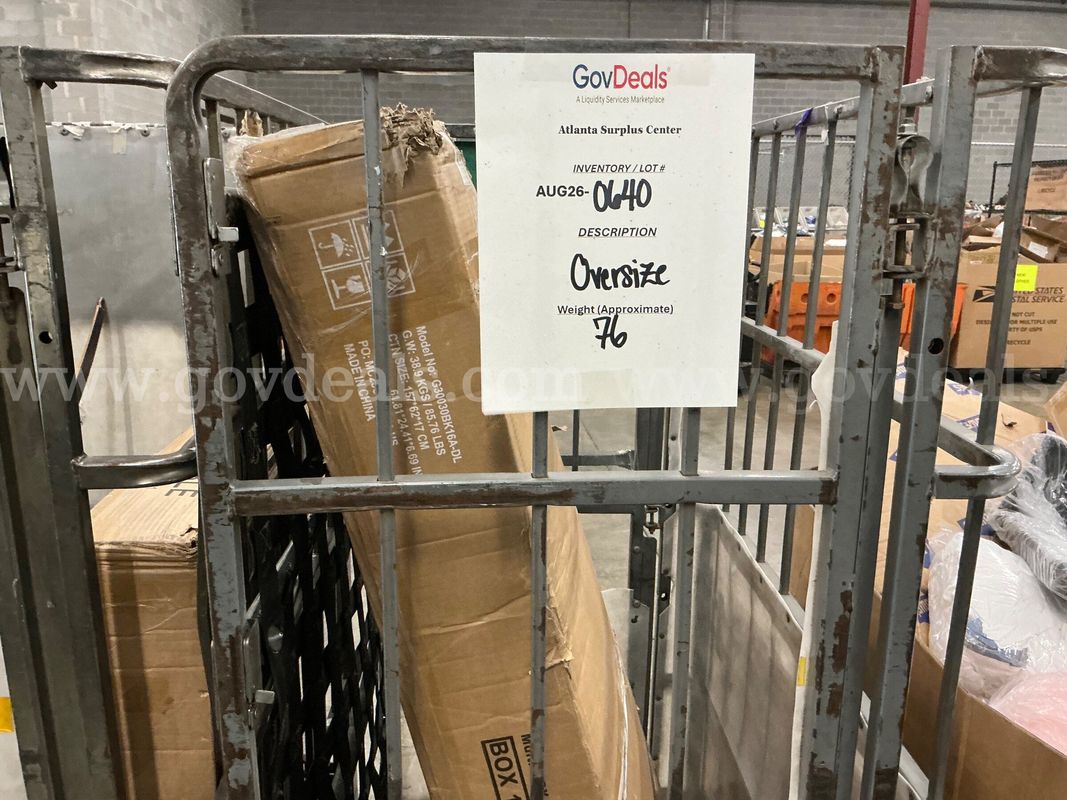 General Merchandise: "Large Items" (AUG26-0640)