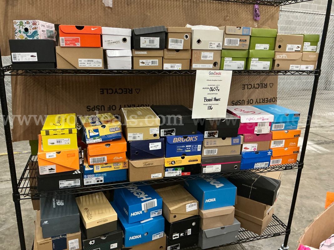 Apparel: "Boxed Shoes" (AUG26-0657X)