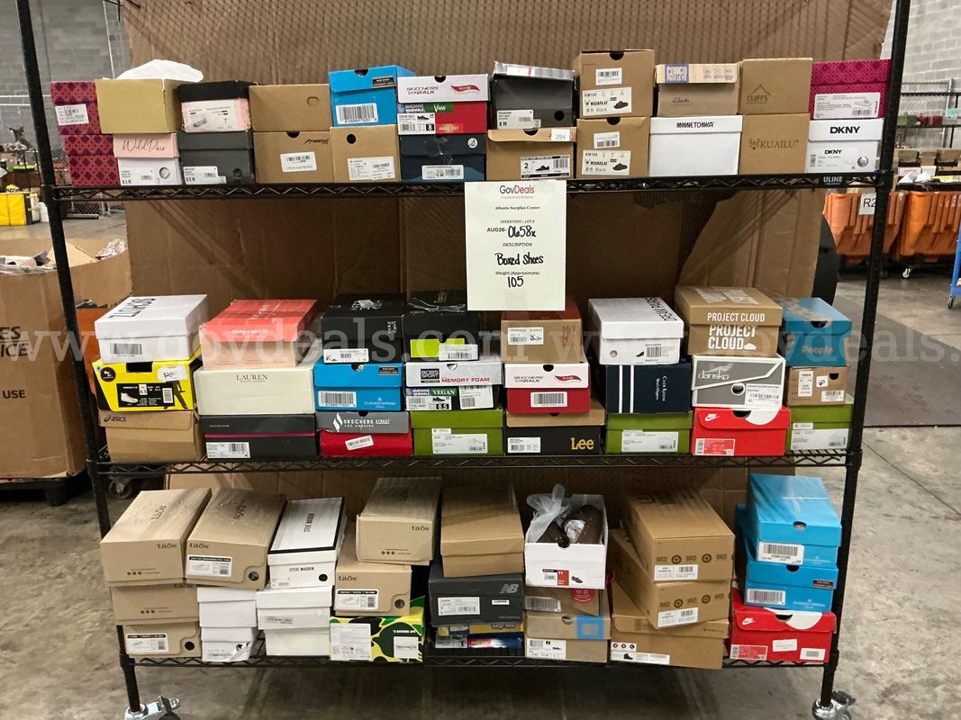 Apparel: "Boxed Shoes" (AUG26-0658X)