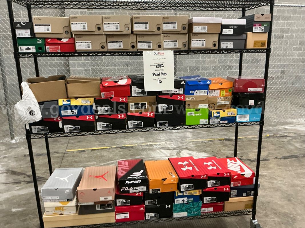 Apparel: "Boxed Shoes" (AUG26-0698X)