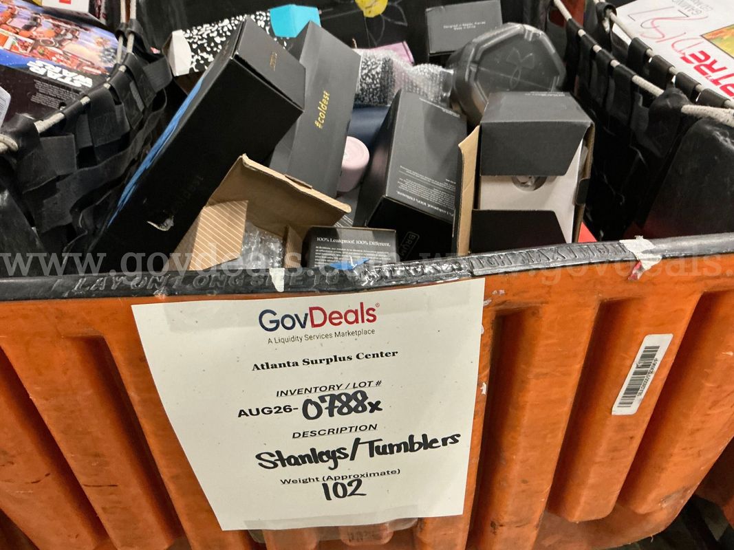 General Merchandise: "Assorted Tumblers" (AUG26-0788X)