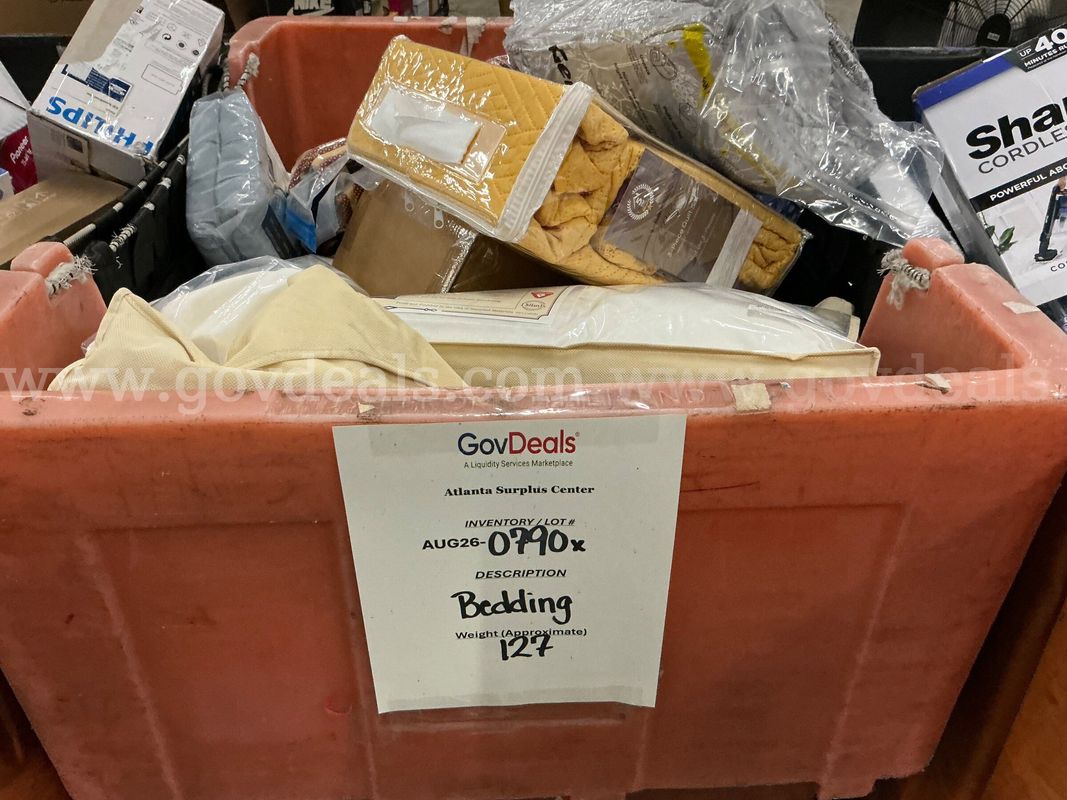 General Merchandise: “Bedding/Linens” (AUG26-0790X)