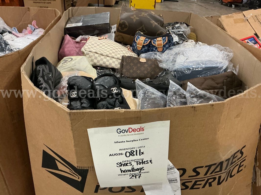 Apparel: Manually Sorted "Shoes, Handbags and Totes" (AUG26-0811X)
