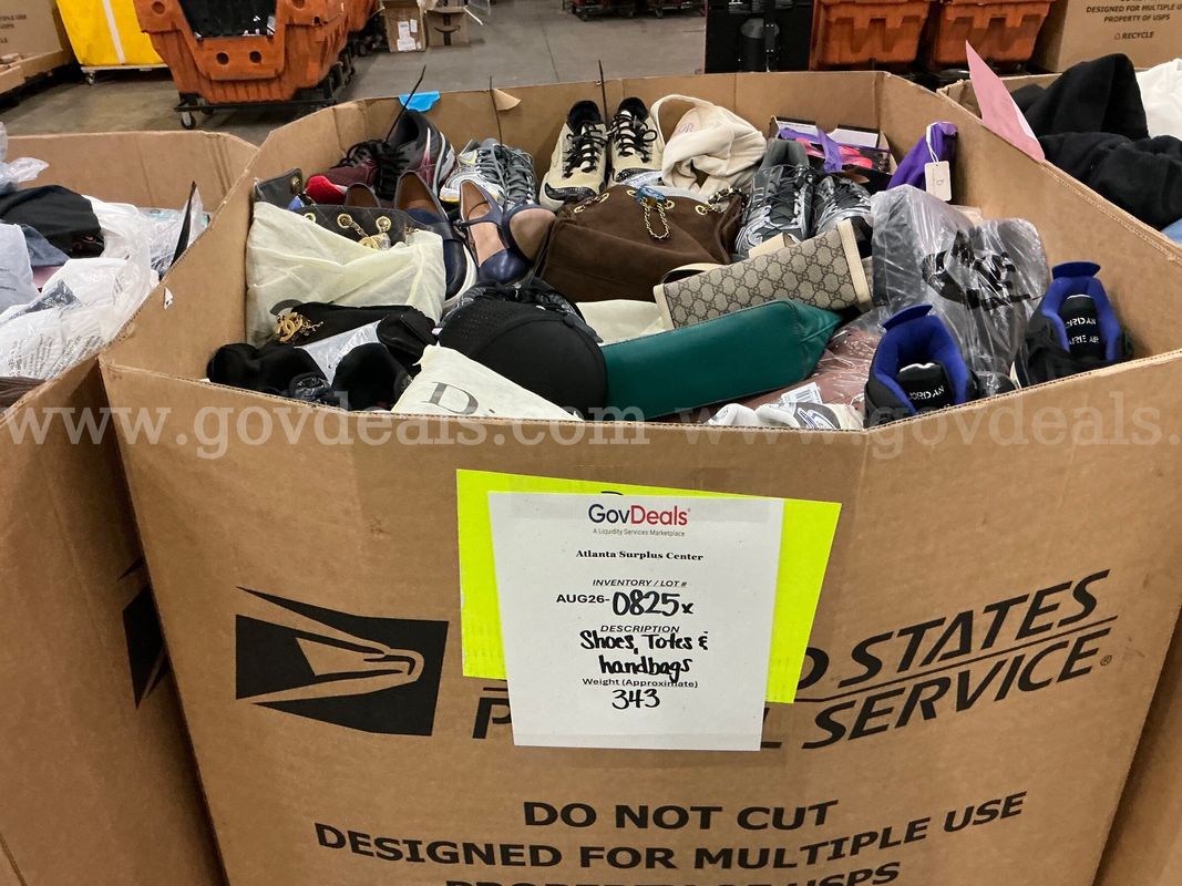Apparel: Manually Sorted "Shoes, Handbags and Totes" (AUG26-0825X)