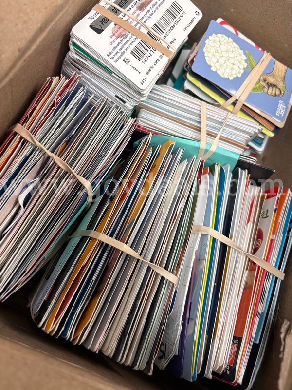 General Merchandise "Gift Cards" - Approx. "500" (AUG26-G0002)