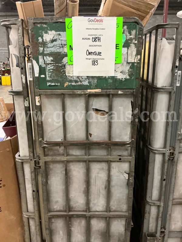 General Merchandise: "Large Items" (AUG26-0871)