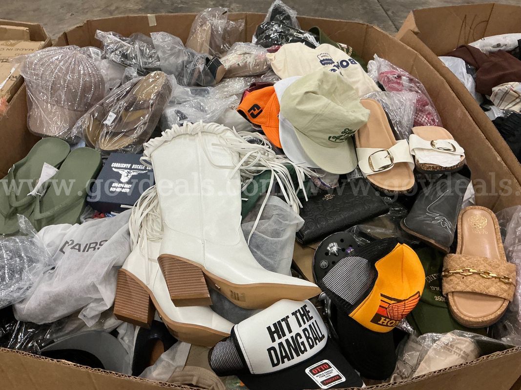 Apparel: Manually Sorted "Shoes, Handbags and Totes" (AUG26-0878X)