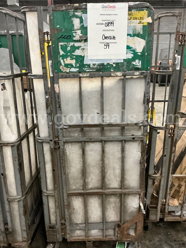 General Merchandise: "Large Items" (AUG26-0899)