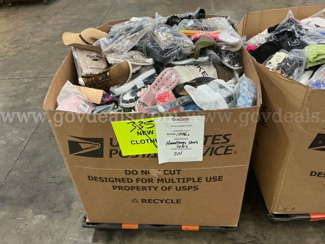 Apparel: Manually Sorted "Shoes, Handbags and Totes" (AUG26-1006X)