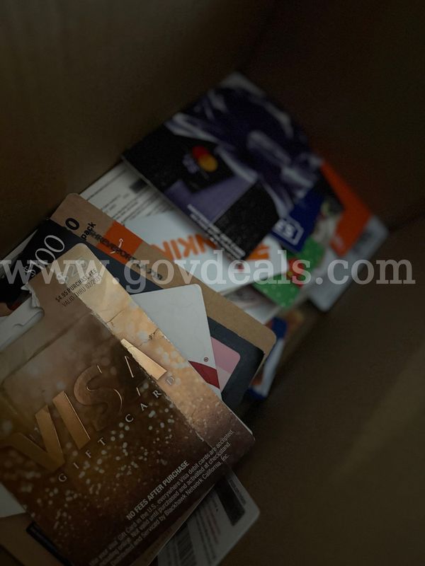 General Merchandise "Gift Cards" - Approx. "385" (AUG26-G0003)