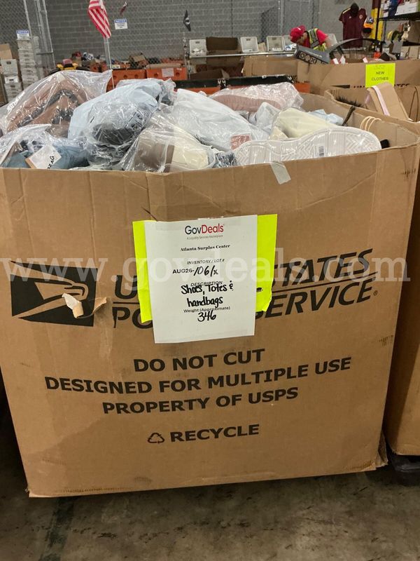 Apparel: Manually Sorted "Shoes, Handbags and Totes" (AUG26-1061X)