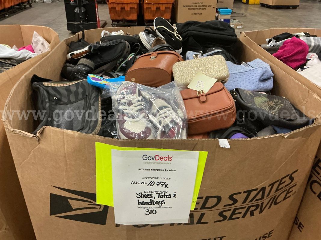 Apparel: Manually Sorted "Shoes, Handbags and Totes" (AUG26-1077X)