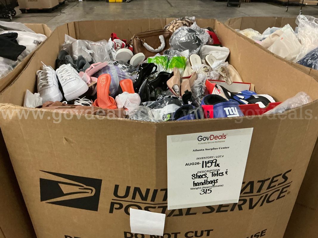 Apparel: Manually Sorted "Shoes, Handbags and Totes" (AUG26-1159X)