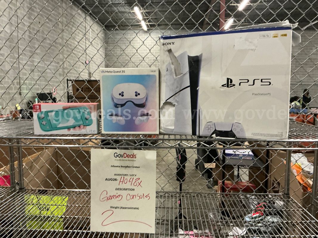 Electronics: "Gaming Consoles" (AUG26-H048X)