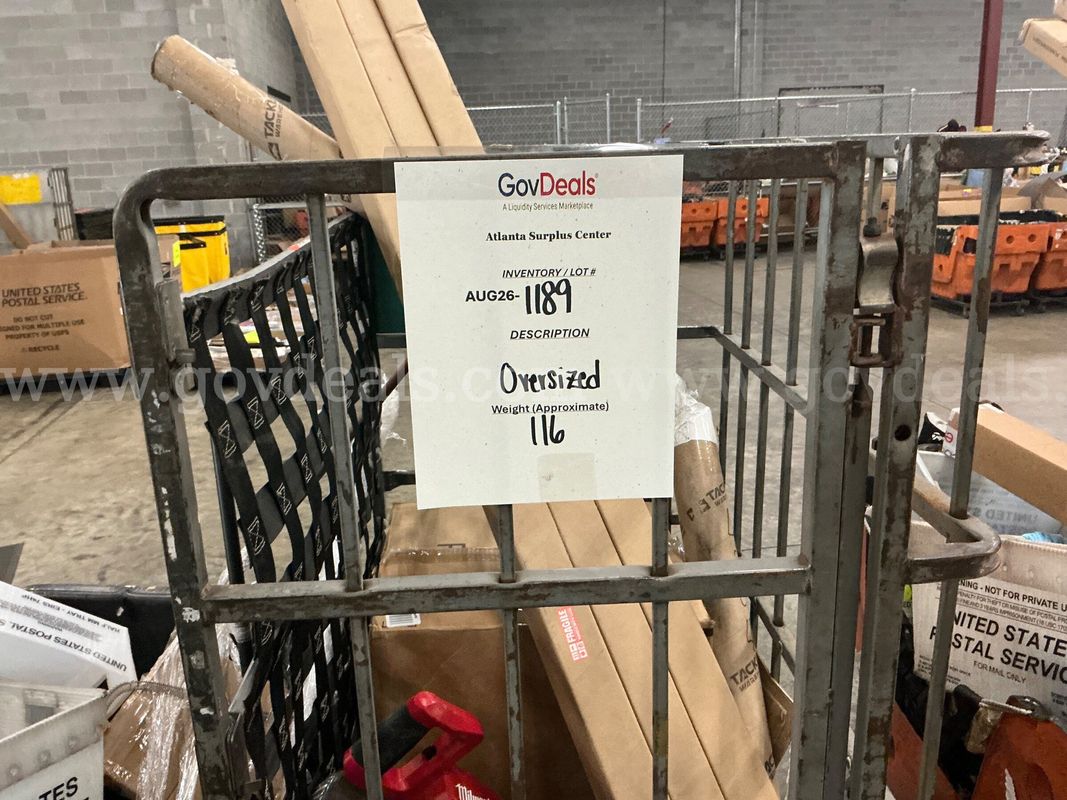 General Merchandise: "Large Items" (AUG26-1189)