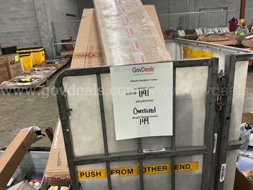 General Merchandise: "Large Items" (AUG26-1191)