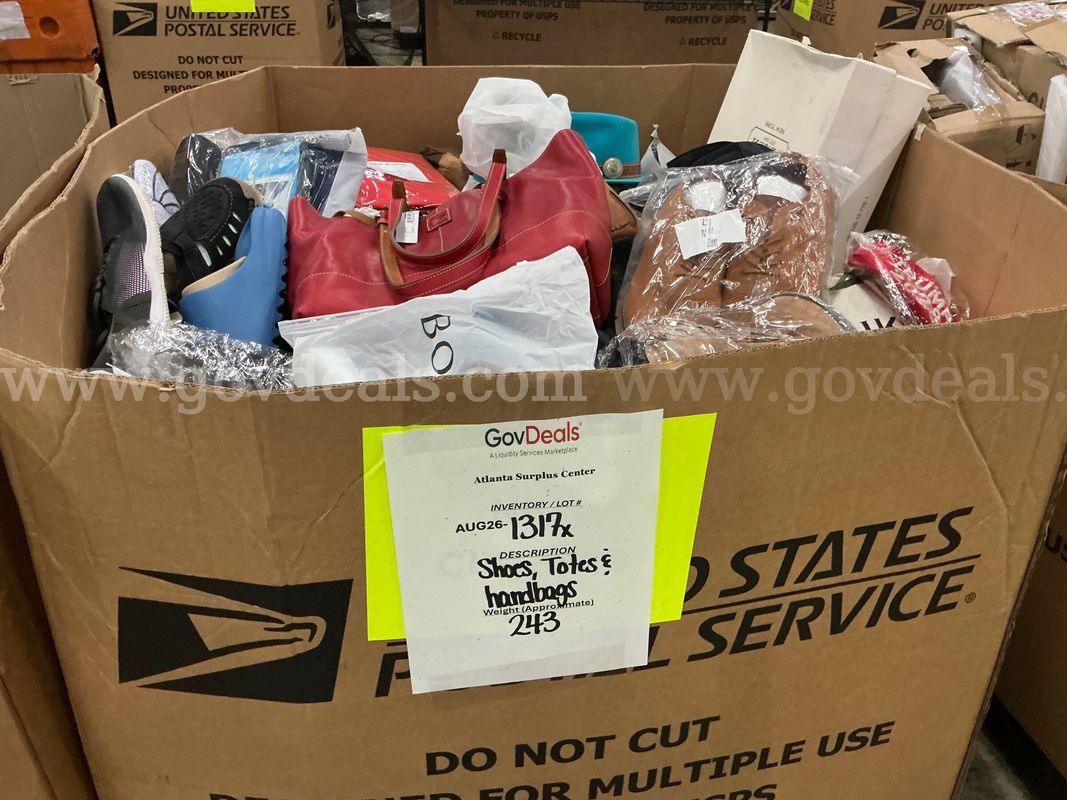 Apparel: Manually Sorted "Shoes, Handbags and Totes" (AUG26-1317X)