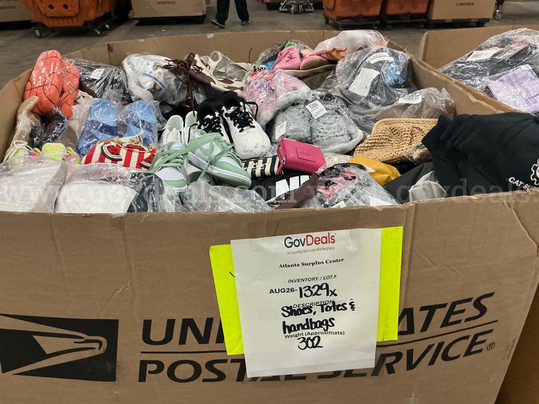 Apparel: Manually Sorted "Shoes, Handbags and Totes" (AUG26-1329X)