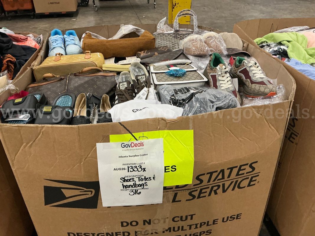Apparel: Manually Sorted "Shoes, Handbags and Totes" (AUG26-1333X)