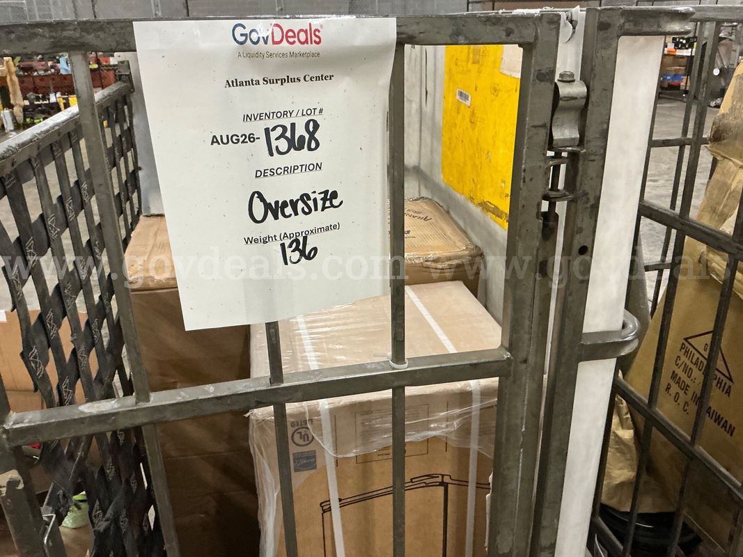 General Merchandise: "Large Items" (AUG26-1368)